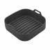 Forma de Silicone para Air Fryer Quadrada Superior 18,5cm Cazamix 321.411.17