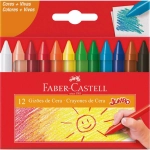 Giz de Cera Jumbo 12 cores Faber Castell 141112