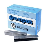 Grampo Rapid 9/14 Galvanizado Bacchi c/5000 Unid