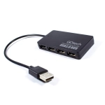 HUB 4 Portas USB 2.0 Go Tech HU24D