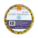 Ilhós Metal Dourado 3/16