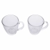 Caneca de Vidro 350ml Verona Clink CK5450 cx c/2 Unid