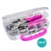 Kit Alicate Aplicador de Ilhós Rosa (Crop-A-Dile & Eyelets in Case) WER 709084