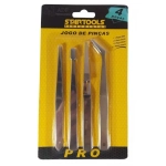 Kit de Pinças com 4 Peças - Startools