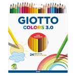 Lápis de Cor 24 Cores Colors 3.0 Sextavado Giotto 276700SA