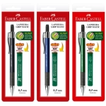 Lapiseira 0.5mm Faber Castell Grip Matic Metal + Grafite