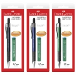 Lapiseira 0.7mm Faber Castell Grip Matic Metal + Grafite