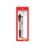 Lapiseira 2.0mm Faber Castell Poly Click + Grafite c/6 Unid SM/20CPP