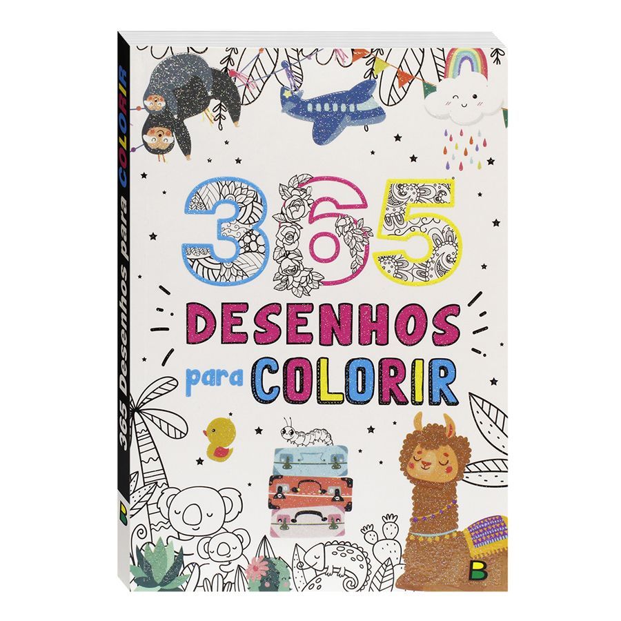 Livro 365 Desenhos Colorir Infantil Boneca Barbie Menina na Americanas  Empresas
