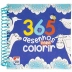 Livro de Colorir 365 Desenhos Para Colorir Azul Happy Books