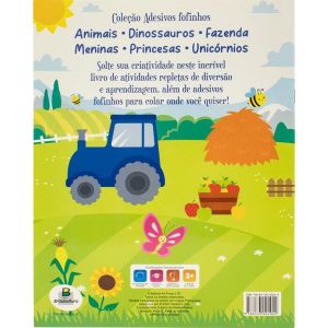 Livro Infantil 3 a 5 Anos - Adesivos Fofinhos: Animais Todolivro