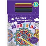 Livro de Colorir Kit de Pintura do Pequeno Artista: Mandalas Todolivro