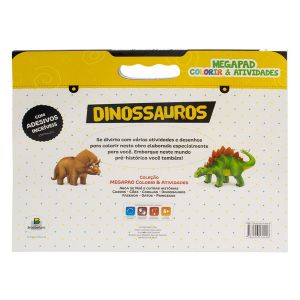 Livro Infantil 2 a 6 Anos 365 Dinossauros para Colorir Todolivro