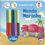 Livro Infantil 4 a 6 Anos Criando Com Massinha: Mundo Marinho Happy Books