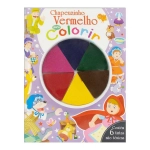 Livro de Colorir Dedinhos em ação Chapeuzinho Vermelho para Colorir Todolivro