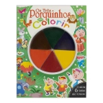 Livro de Colorir Dedinhos em ação Tres Porquihos  para Colorir Todolivro