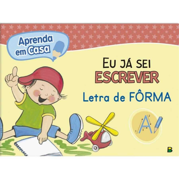 Livro De Atividades Eu Já Sei Escrever Letra De Forma Todolivro Na Papelaria Art Nova 6483