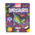 Livro Infantil 6 a 10 Anos Lanterna Procure e Encontre: Dinossauros Happy Books