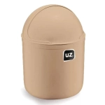 Lixeira Plástica  4,0 Litros Capuccino UZ UZ350-CAP