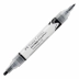 Marcador Artistico Permanente Ponta Dupla Multi Mark Faber Castell