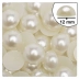 Meia Pérola 12mm pct c/50grs Scrap Art - Creme