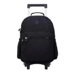 Mochila com Rodas College Crinkle Preto Xeryus 12440