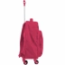 Mochila com Rodas e Alça Académie Rosa Cereja Tilibra 351539