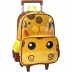 Mochila com Rodas Girafa Amarelo Up4You IC39942UP-AM