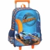 Mochila com Rodas Hot Wheels Azul Luxcel IC39152SC-AZ