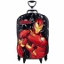 Mochila com Rodas + Lancheira Avengers Homem de Ferro 3D Diplomata 3850BM22