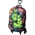 Mochila com Rodas + Lancheira Avengers Hulk 3D Diplomata 3850CM22