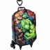 Mochila com Rodas + Lancheira Avengers Hulk 3D Diplomata 3850CM22