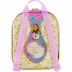 Mochila com Rodas + Lancheira Princesas Bela 3D Diplomata 3855GM22