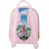 Mochila com Rodas + Lancheira Princesas Castelo 3D Diplomata 2823AM23