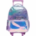 Mochila com Rodas Pack Me Fundo do Mar Pacific 998AL01