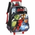 Mochila com Rodas Vingadores Vermelho Luxcel IC39762AG-VM