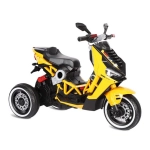 Moto Elétrica Scooter Sport Amarela 12V Bandeirante