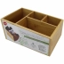 Organizador de Bambu 21,5 x 14,5 x 10,2cm Clink CK3488