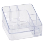 Organizador de Cosméticos Compacto 2 Cristal c/ 6 Divisórias Dello 3074.H