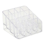 Organizador de Cosméticos Compacto c/16 Divisórias Cristal Dello 3071.H