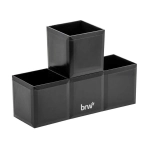 Organizador Modular 2 Peças Tetris Preto BRW OR5031