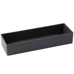 Organizador Modular Prime 24,5 x 8,5 x 4,5 cm Cinza Maxcril 10330036