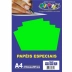 Papel Color A4 180g c/20 Folhas Neon Off Paper