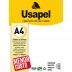 Papel Couchê A4 180g Matte Laser c/50 Fls Branco Usapel 25000