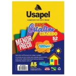 Papel Criativo Color Set A3 120g 8 Cores c/32 Fls Usapel 25094