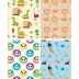 Papel de Presente 70 x 100cm Nascimento Estampas Diversas Tilibra 608831