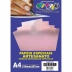 Papel Lamicote A4 250g c/10 Folhas Off Paper - Rose Gold