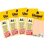 Papel Linho A4 180g c/50 Fls Usapel