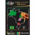 Papel Mágico A4 Multicolor Mapa do Brasil pct c/ 1 Folhas Off Paper