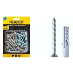 Parafuso com Bucha 10mm x 50mm 20 Kits - Startools